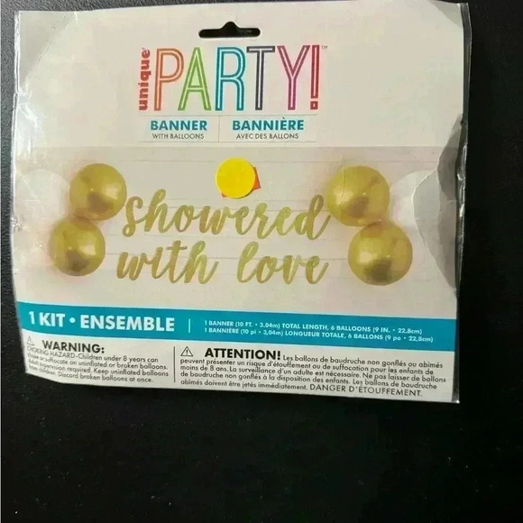 “Showered with love” Party Balloon kit - Picture 5 of 5